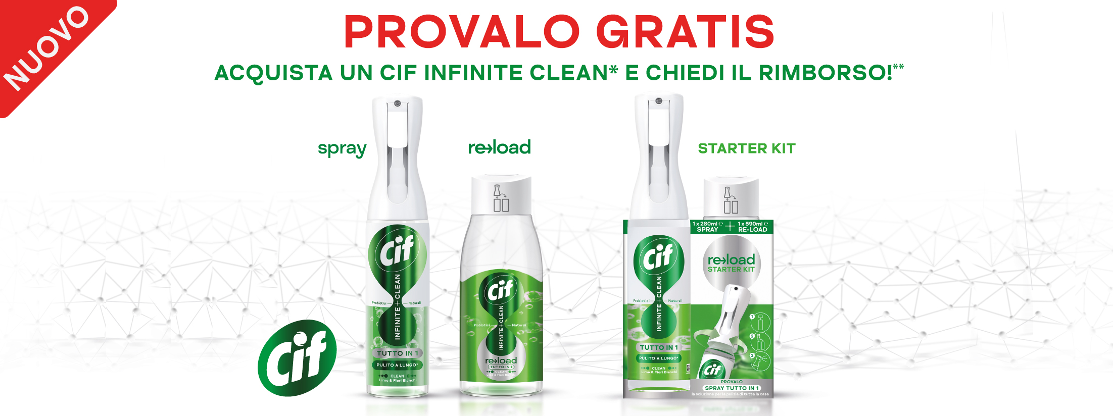 Cashback Cif provami gratis