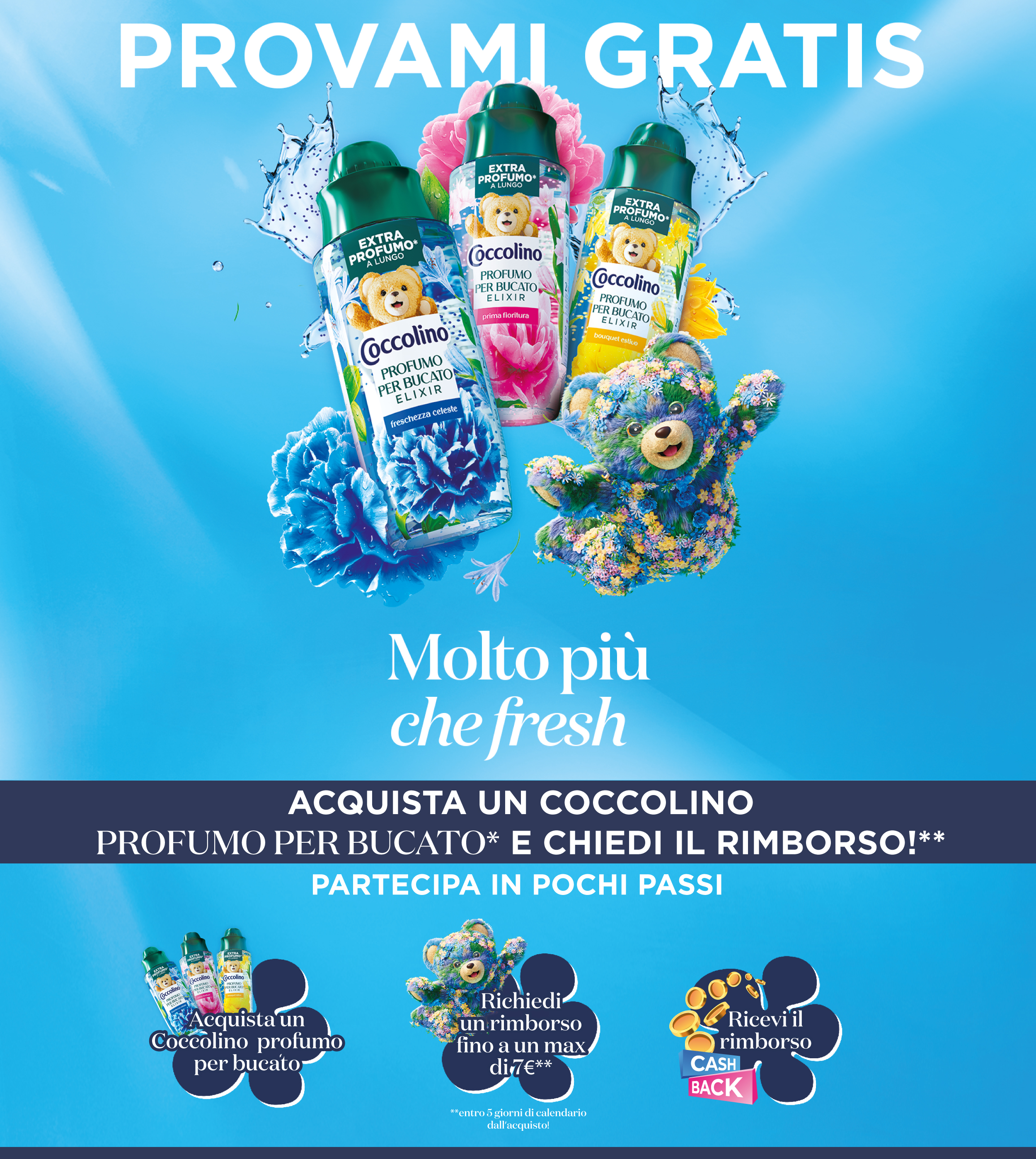 COCCOLINO PROFUMO PER BUCATO