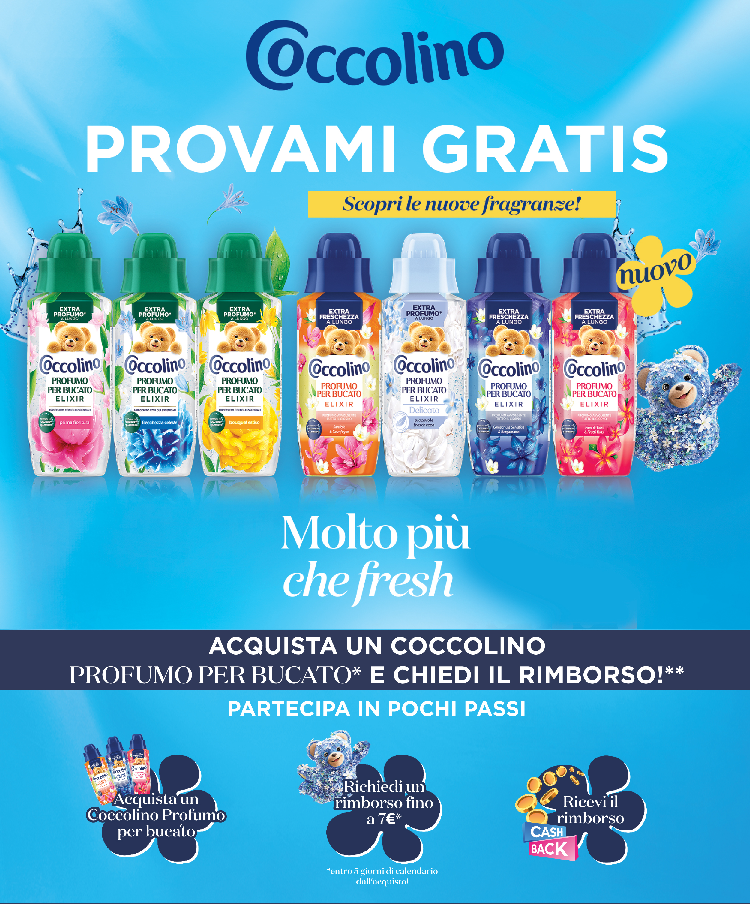 COCCOLINO PROFUMO PER BUCATO