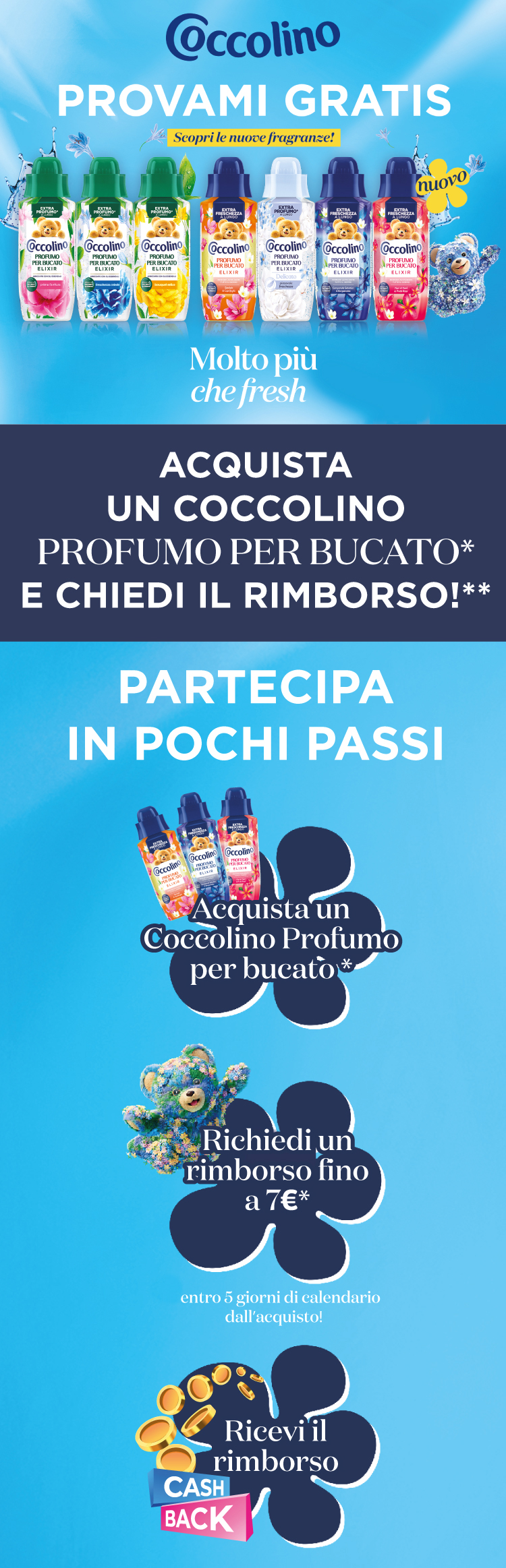 COCCOLINO PROFUMO PER BUCATO