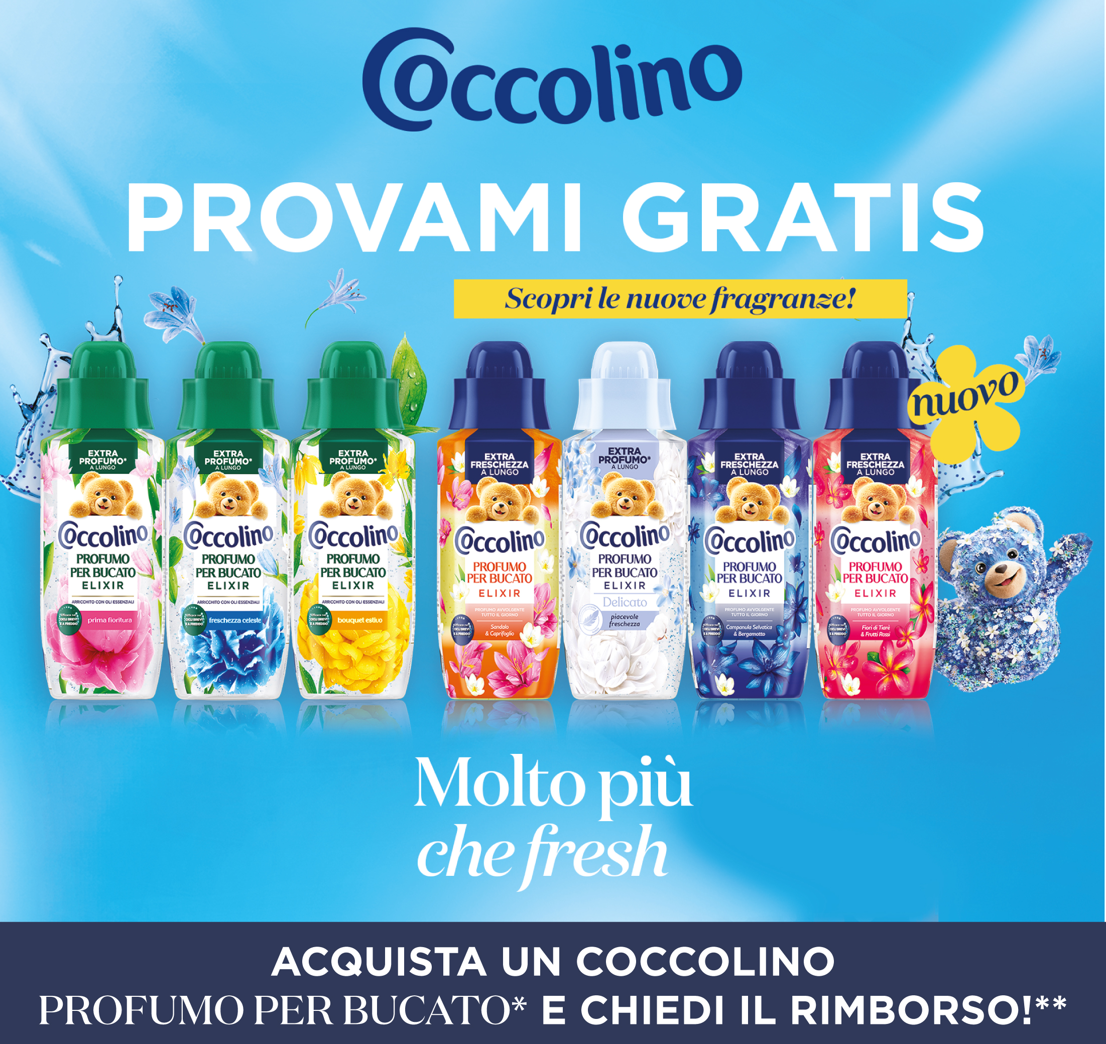 COCCOLINO PROFUMO PER BUCATO
