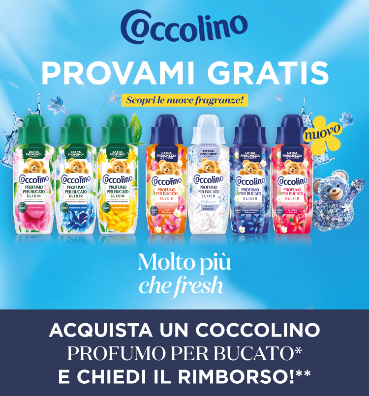 COCCOLINO PROFUMO PER BUCATO