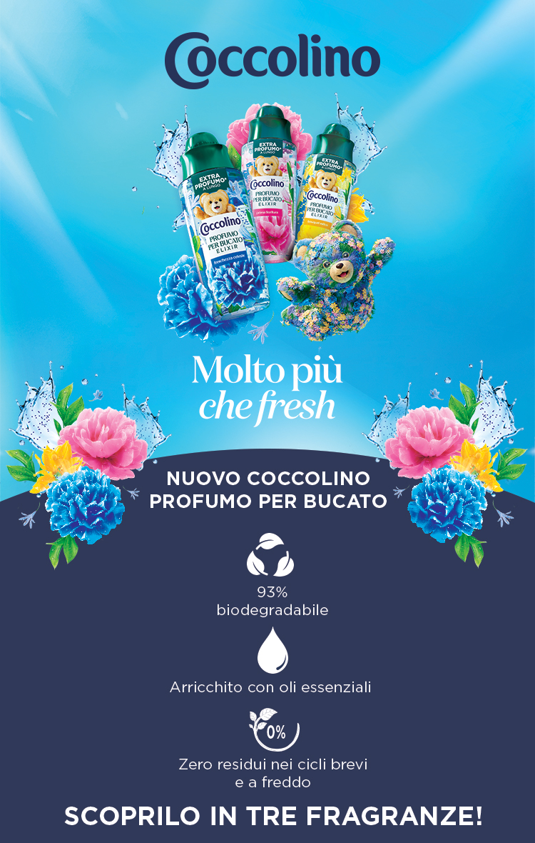 Cashback NUOVO COCCOLINO PROFUMO PER BUCATO