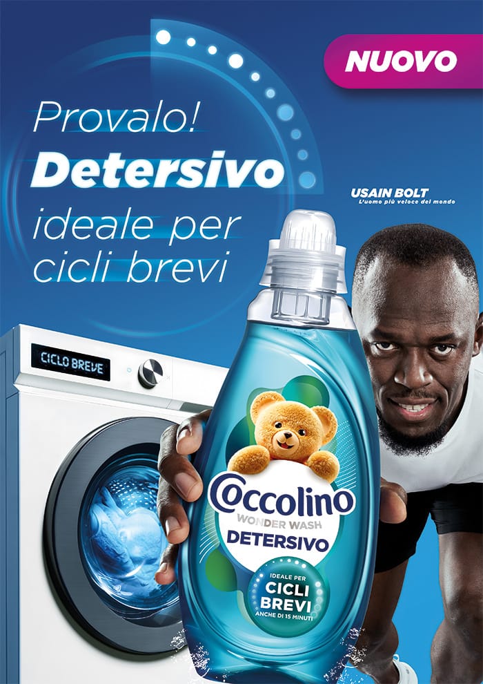 Nuovo! detersivo ideale per cicli brevi